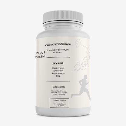 Turkesterone 20% 120-Kapsúl, 4-Mesačný Cyklus